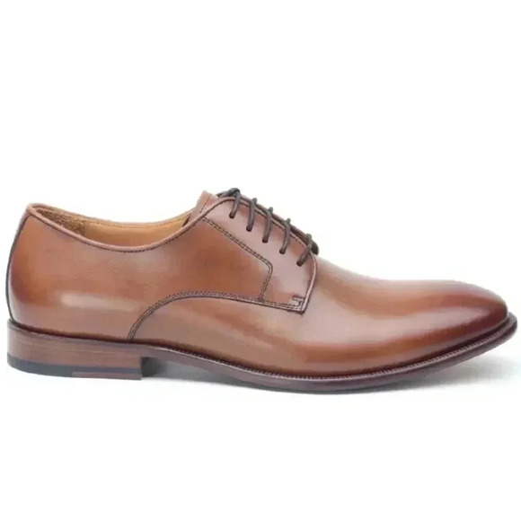 Warfield & Grand Tan Oxford Mens Shoe - Picture 1 of 11